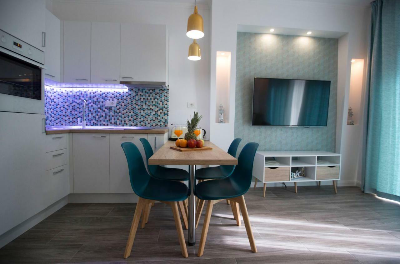 Apartments The Blue Σπλιτ Εξωτερικό φωτογραφία